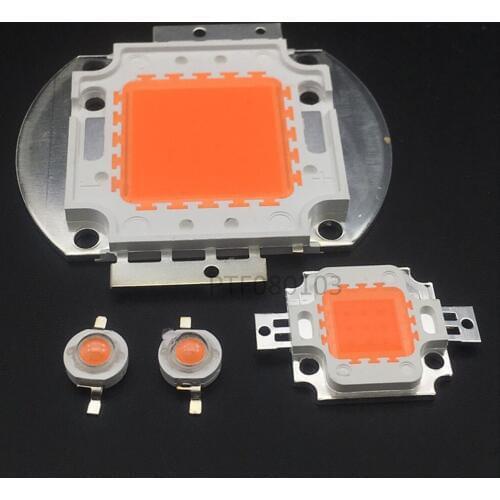 Anlage Wachstum Gesamte Spektrum der Hohen Leistung LED Chips Beleuchtung Perlen 380-840Nm 3 5 10 20 30 50 100 watt