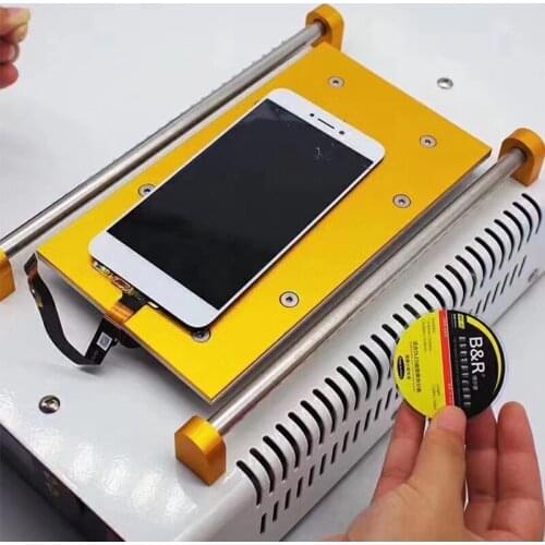 B&R Tungsten Alloys Steel Wire 0.03/0.04/0.05/0.06mm 100m/150m Broken Glass Cutting Glue Clean Remove LCD Screen Separate Line