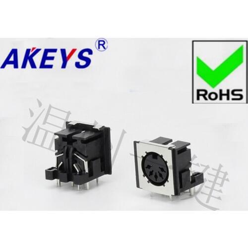 10 PCS DS-5-03-05 Square S Large terminal connector generous 5-core 8-pin socket 5PIN needle DIN Master