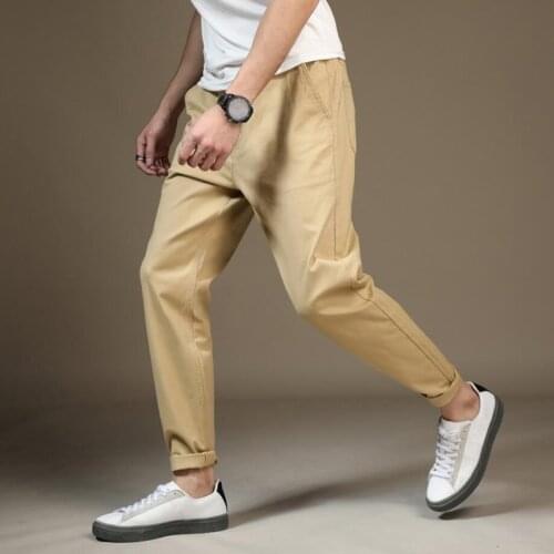 Harem pants Trousers for men Autumn Spring Branded mens sports pants Military style trousers Mens pants 42 38 43 46 48 145KG