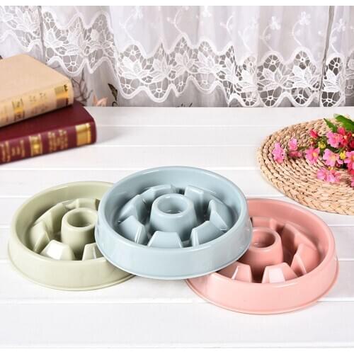 GWF-01 Pet Bowl Slow Food Bowl Hills Anti-Choke Dog Feeding Food Bowl Pet Feeder Non-slip Eating Bowl For Pet