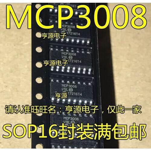 MCP3008-I/SL MCP3008 SOP14