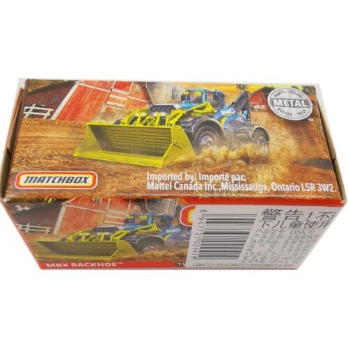 2020 Matchbox Cars 1:64 Car MBX BACKHOE Metal Diecast Alloy Model Car Toy Vehicles