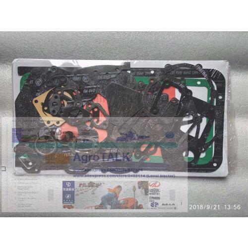 Set of engine gaskets for Xinchai 490BT for Ningbo Benye model tractor, Part number