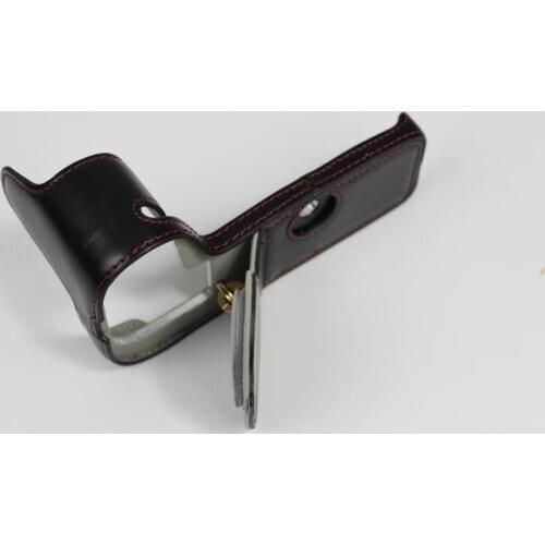 Suitable for Canon eosr5 camera bag eosr6 protective half sleeve base r5 R6 half Body cover shell With strap Battery Opening