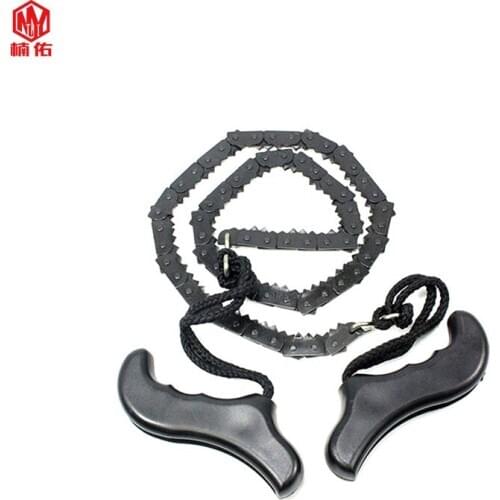 Hacksaw String Hand Portable Outdoor Survival Chain Saw Logging Chain Saw Foldable Mountaineering Equipment