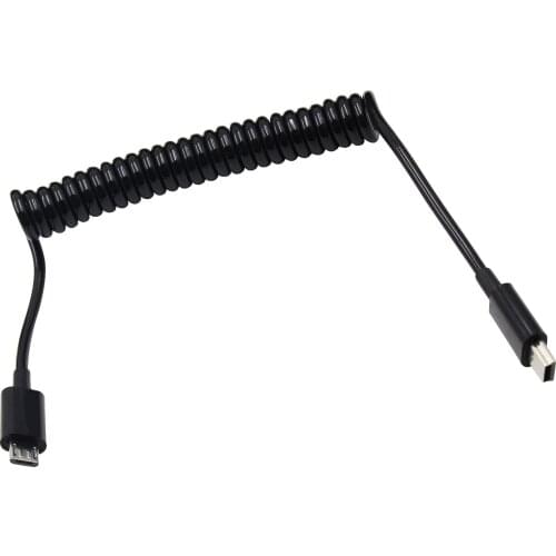 USB Charger Data Spring Cable Cord For GARMIN nuvi 265w 295w 3590LM 40LM 40LM