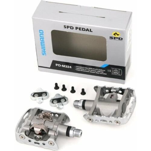 Shimano PD-M324 pedal MTB bicycle pedals bike self-locking pedal M324