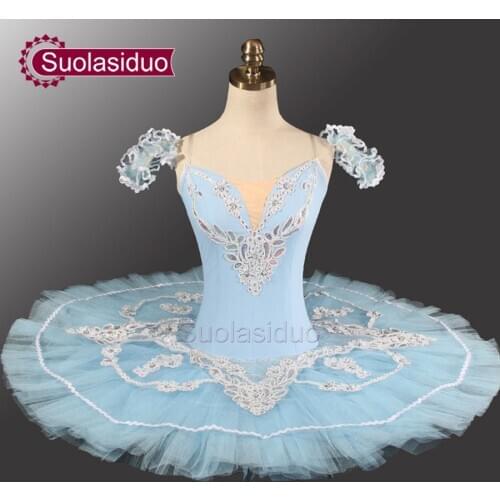 Blue Professional Tutu Ballet Performance Tutu Classical Ballet Tutu Adult Professional Classical Ballet Dancewear SD0005