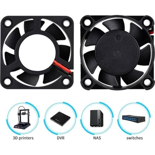3D Printer Fan 5V/12V24V Cooling fan 4010 mini cooler fan Brushless DC Fans for Heatsink Cooler Cooling 2pin impresora 3d