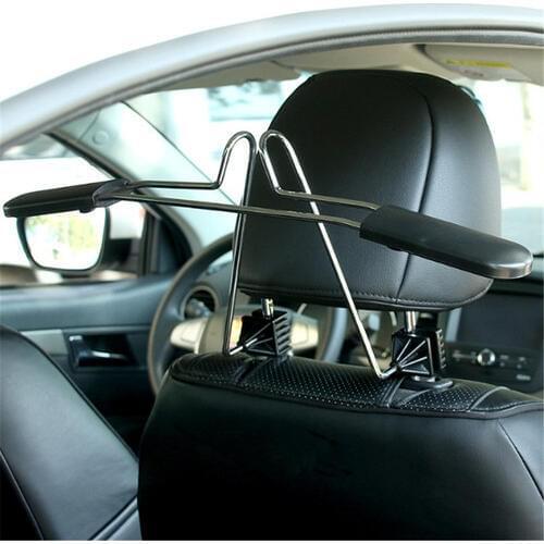 Stainless Steel Hanger Clothe Car Auto Seat Headrest Coat Hanger Clothes Jackets Suits Holder High Quality Car Clothes Rack