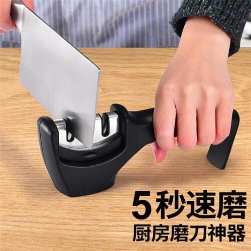 1PC 3 Stages Professional Knife Sharpener Kitchen Sharpening Stone Tungsten Steel and Ceramic Kitchen Knives Accessories U3