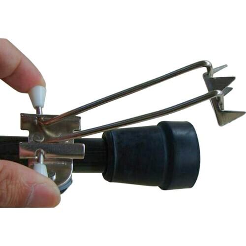 1PC Walking Claw Crampon Stick Ice Claw Trekking Pole Cane Tips Outdoor Climbing Ice Snow Non Slip Winter Hiking Grip Crutches