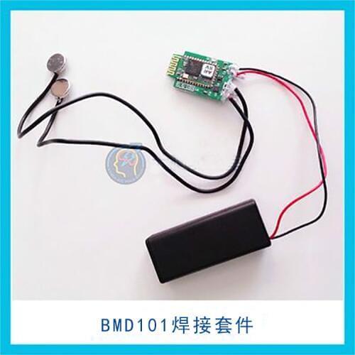 BMD101 ECG Sensor Module DIY Electronic Kit Welding Finished Product Heart Rate HRV Support Two Development