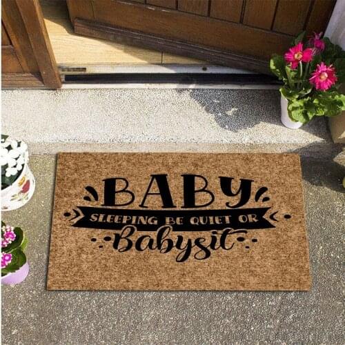 Home Welcome Mats Rectangle Indoor Outdoor Rugs Non-Slip Bathroom Carpet Kitchen Foot Pad Entrance Doormat