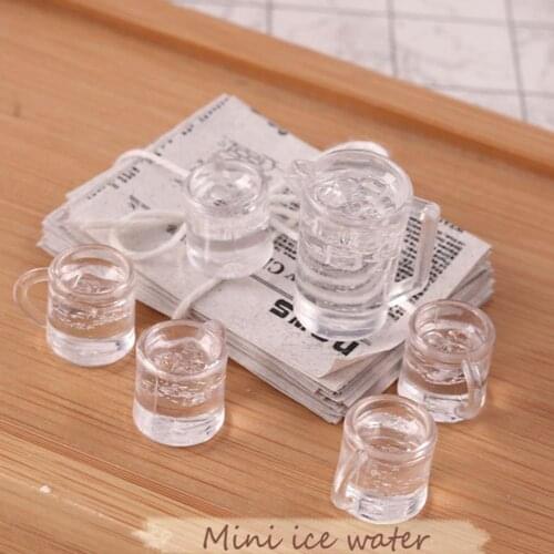 Effective Cold Kettle Furniture Simulated Fine Workmanship Resin Dollhouse Food Cold Kettle Furniture