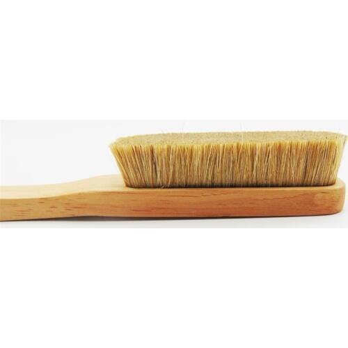 Eco Friendly Pure Natural Boars Hair Climb Chalk Brush And Rock Climbing Brush Boar With Wood Handle