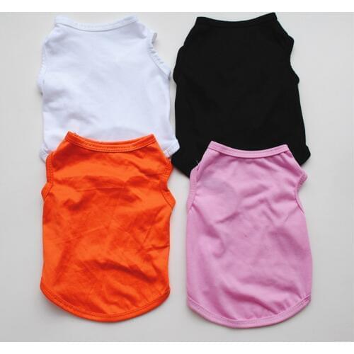 Pet Cat Costume Small Dog Cat Clothes Cute Puppy Cat Kitten Spring Summer Vest Shirt Apparel for Spring and Summer Dog Tshirt