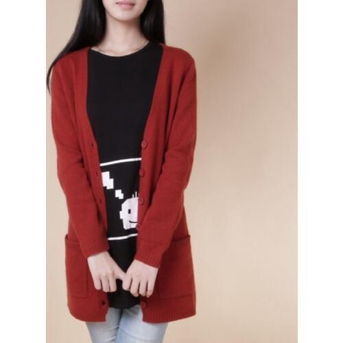 Longqibao Women's Cashmere Cardigans