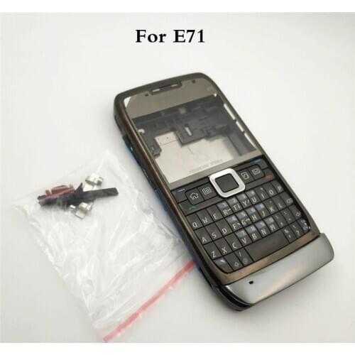 Good quality New Full Complete Mobile Phone Housing Battery Cover For Nokia E71+Keypad
