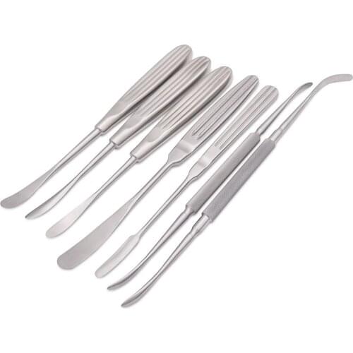 Stainless steel nasal rib cartilage peeler periosteal separator mandibular scleral peeler plastic surgery instrument