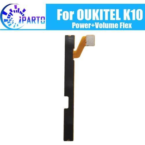 OUKITEL K10 Side Button Flex Cable 100% Original Power + Volume button Flex Cable repair parts for OUKITEL K10