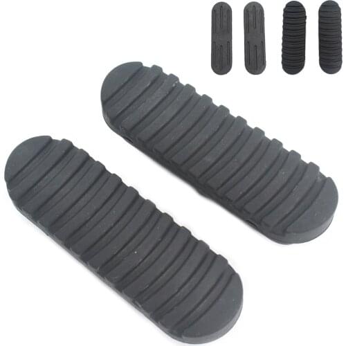 Motorcycle Black Footrests Rubber Front Riders Foot Pegs Fittings Pedal Rubber For BMW R1100GS 650 2001-2007