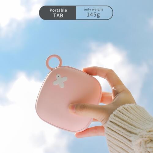 Portable Mini Hand Warmer Winter USB Rechargeable Hands Warming Heater Adjustable Uniform Heating 5V 10W