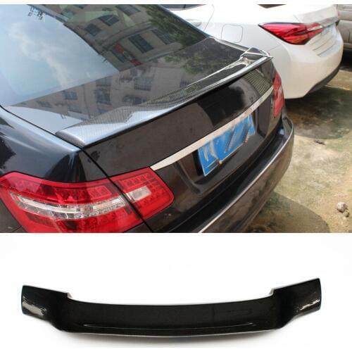 R Style Carbon fiber Trunks Spoiler Fit For Benz 4Door E-Class W212