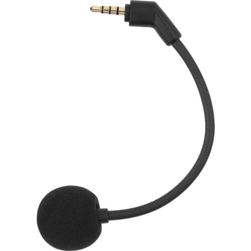 Detachable Replacement Aux 3.5mm Microphone Mic Noise Cancelling for Kingston HyperX Cloud Flight S Gaming Headsets Headphones