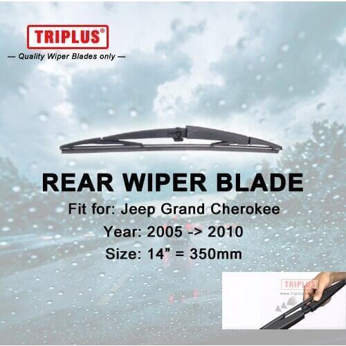 Rear Wiper Blade for Jeep Grand Cherokee (2005-2010) 1pc 14" 350mm,Car Rear Windscreen Wipers,Back Window Windshield Blades