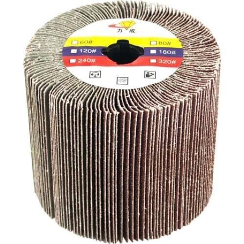 Cross Core Burnishing Polishing Flap Wheel Flap Disc for drawing polishing Burnishing Machine/Polisher/Sander