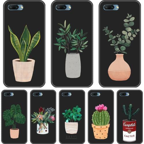 For Huawei Honor 7 8 9 10 Lite Case Silicone Cactus Soft Cover For Huawei Honor 8X MAX 10 9 8 7 7S 7X 7A 7C Pro Phone Case