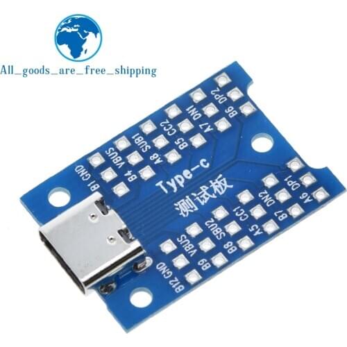 TZT The new usb interface usb type-c test charging board diy for ardunio