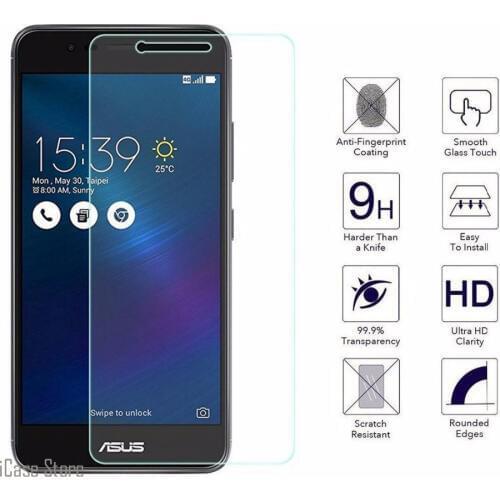 9H Tempered Glass Screen Protector For Asus Zenfone GO ZB552KL 5.5" Verre Protective Toughened Film Asus ZB552KL Temper Trempe