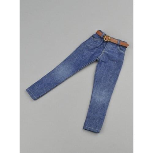 ZY5001 1/6 Male Clothes Suit Army Green Coat and Blue Jeans Pants Models For 12" Action Figur