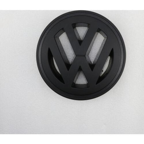 150mm Matt Black Front Grill Car Logo Badge Replacement Emblem for VW Volkswagen Passat CC Golf MK5