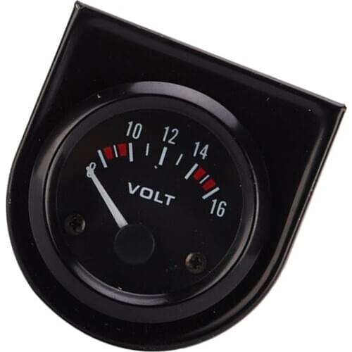 2pcs 52mm LED Display Analog Digital Voltmeter for Car Motorcycle