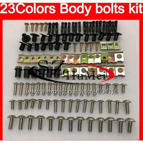 Fairing bolts full screw kit For KAWASAKI ZZR1400 06 07 08 09 10 11 ZZR 1400 2006 07 2008 2009 2011 Windscreen bolt screws Nuts