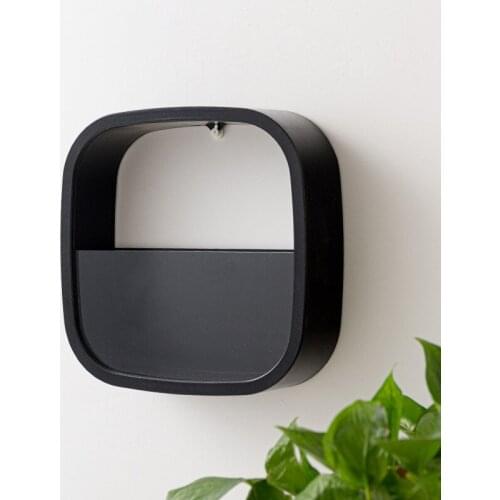 Decoration Geometric Wall Hanging Flower Plant Pot Iron Succulent Wall Vases Hangers Planter for Home Garden Yard Decor XHC88