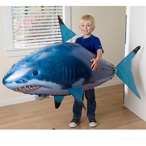Children Remote Control Flying Air Balloon Shark Air Swimming Fish Infrared RC Nemo Fly Clown Fish Kid Party Robots Self Defense