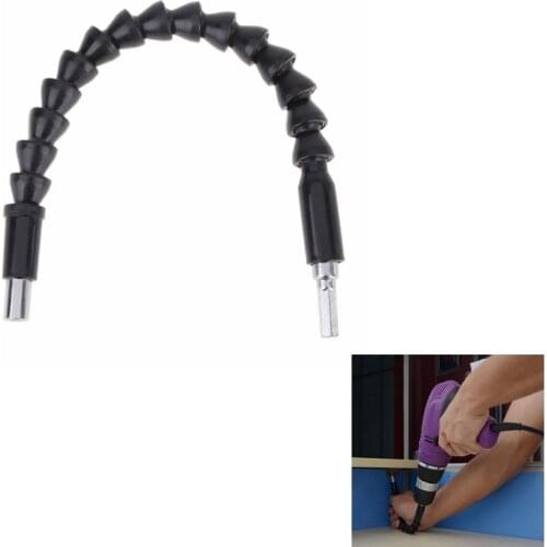 Electronics Drill Black 295mm Flexible Shaft Bits Extention Screwdriver Bit Support Dropshipping