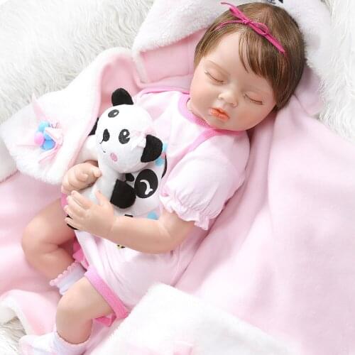 Newborn baby doll alive real soft silicone reborn baby dolls gift bebe reborn bonecas 55cm npk doll toys