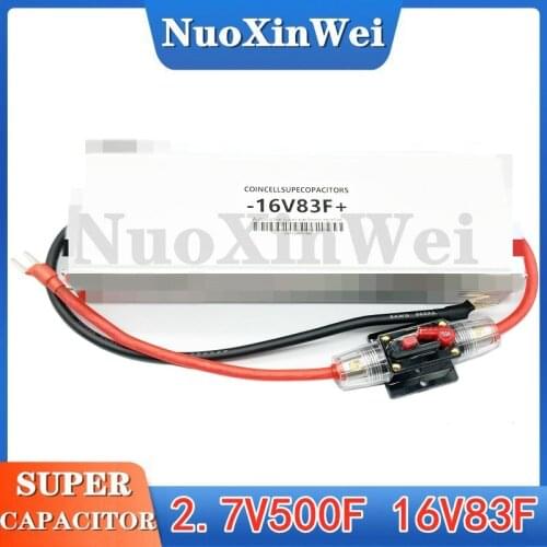 Maxwell super farad capacitor 16V83F automotive rectifier with equalization plate 2.7v500f capacitor module group