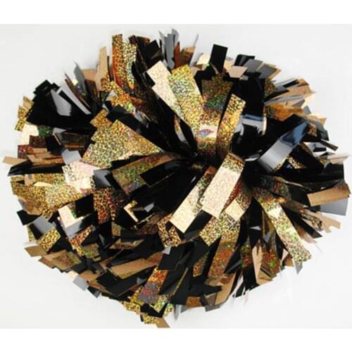 Professional Performance Cheerleading Pom Pom Costume Cheer Pom Pom Custom Color Baton Handle 10pieces/a Lot