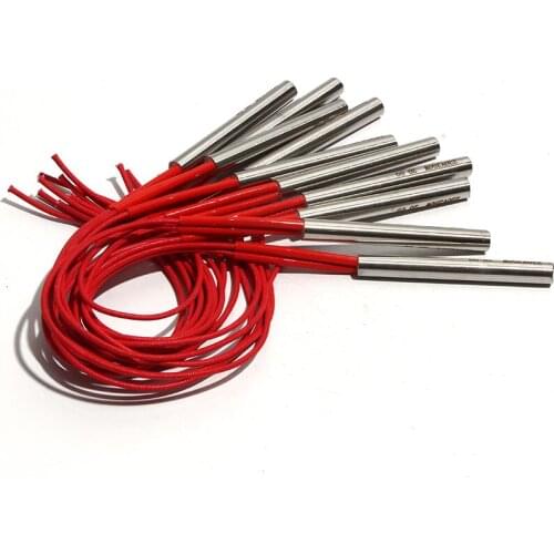 Cartridge Heating Resistance Element 9mmx98/100/105/110/115mm 110V/220V/380V 220W/230W/240W/250W for Molding 10pcs