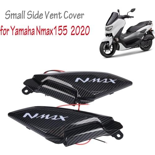 Motorcycle Small Side Cover with Light Carbon Fiber for Yamaha Nmax155 Nmax 155 2020