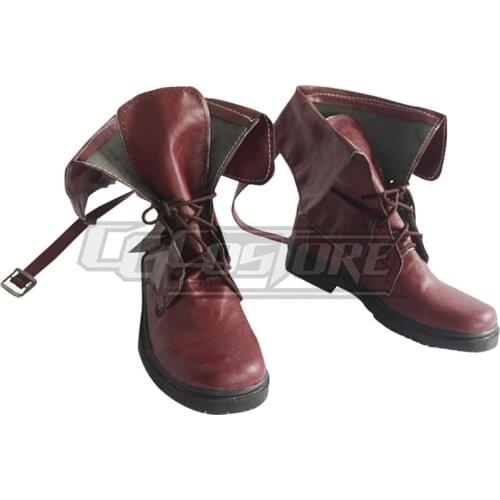 Anime Cosplay Shoes Arknights Blaze Costume Hand-made Leather Christmas Free ship COSX-1295