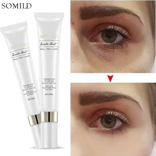 Peptide Collagen Serum Instant Remove Eye bags Cream Anti Puffiness Gel Dark Circles Delays aging fades wrinkles Firming Brighte