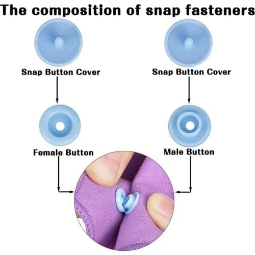 DIY Family Tailor T5 Four Button Installation Tool Snaps Pliers Tool Kit Four Button Installation Supplies Practica Light Weight